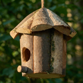 Nichoir en Bois Rustique pour Jardin