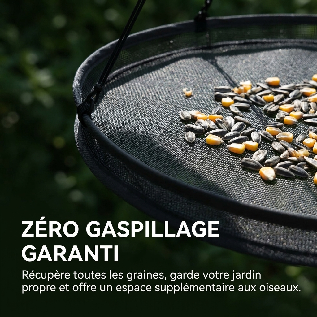 Plateau Récupérateur de Graines pour Mangeoire Suspendue